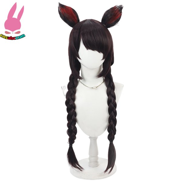 画像2: cosabc バーチャル VTuber 戌亥床 いぬいとこ 風 コスプレウィッグ かつら コスチューム イベント 変装 仮装 パーティー ハロウィン (2)