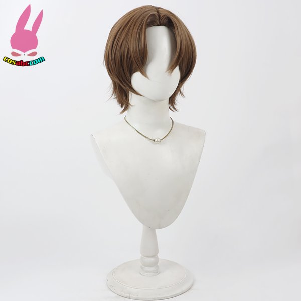 画像2: cosabc YouTuber VTuber にじさんじ 加賀美ハヤト 風 コスプレウィッグ かつら コスチューム イベント 変装 仮装 パーティー ハロウィン (2)