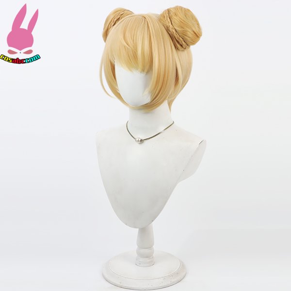 画像2: cosabc バーチャル 神成きゅぴ  風 コスプレウィッグ かつら コスチューム イベント 変装 仮装 パーティー ハロウィン (2)