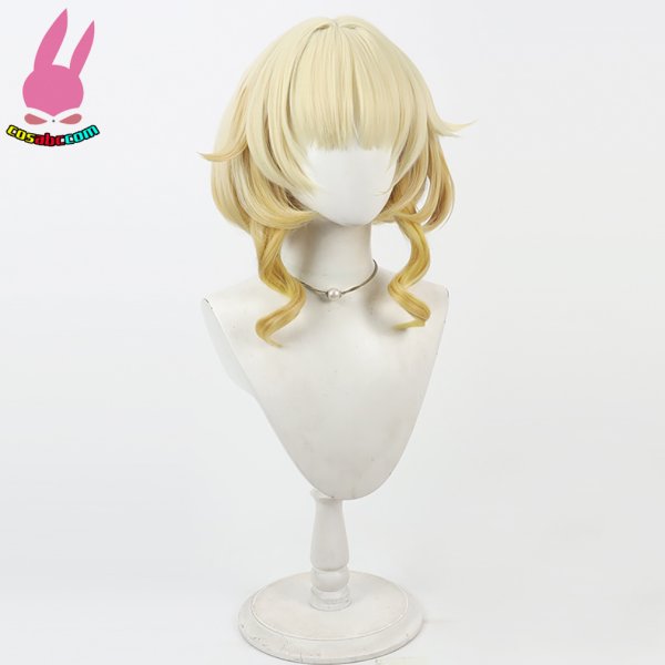 画像2: cosabc 崩壊：スターレイル アグライア  風 コスプレウィッグ かつら コスチューム イベント 変装 仮装 パーティー ハロウィン (2)