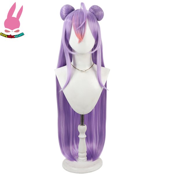 画像2: cosabc vtuber  にじさんじ 梢桃音 こずえもね  風 コスプレウィッグ かつら コスチューム イベント 変装 仮装 パーティー ハロウィン (2)