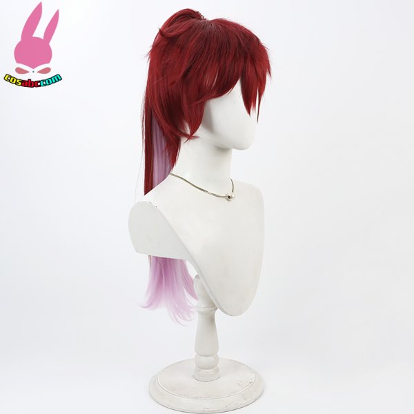 画像3: cosabc にじさんじ VTuber ローレン イロアス 風 コスプレウィッグ かつら コスチューム イベント 変装 仮装 パーティー ハロウィン (3)
