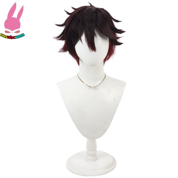 画像2: cosabc にじさんじ VTuber Speciale 酒寄颯馬 Sakayori Soma  風 コスプレウィッグ かつら コスチューム イベント 変装 仮装 パーティー ハロウィン (2)