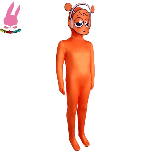 画像13: cosabc Sprunki スプランキー 全身タイツ コスプレ衣装連体 着ぐるみ ステージ衣装 弾力と伸縮性あり コスチューム コスプレ衣装 ハロウイン仮装 ハロウインコス (13)
