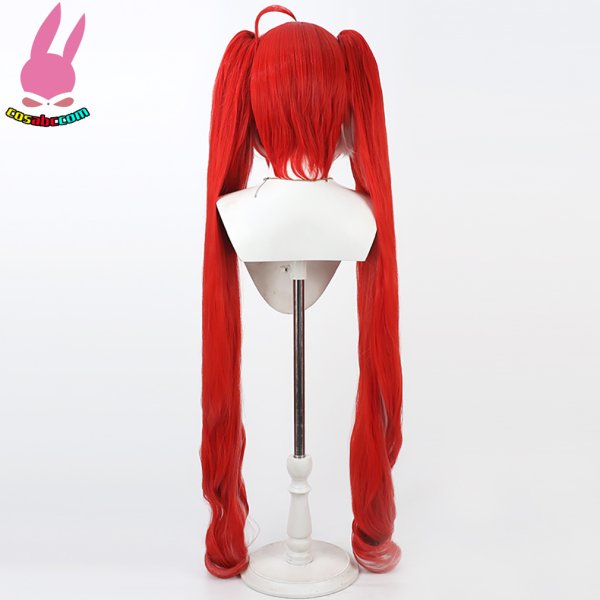画像5: cosabc にじさんじ VTuber 綺沙良 Kisara 風 コスプレウィッグ かつら コスチューム イベント 変装 仮装 パーティー ハロウィン (5)