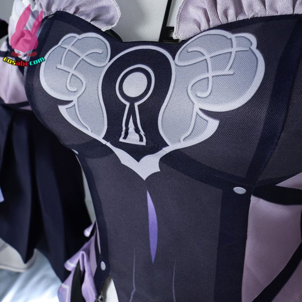 画像7: cosabc 崩壊：スターレイル マダム・ヘルタ  ウイッグ付け   風 コスプレ衣装 イベント 演出服 二次会 コスチューム パーティー ハロウィン (7)