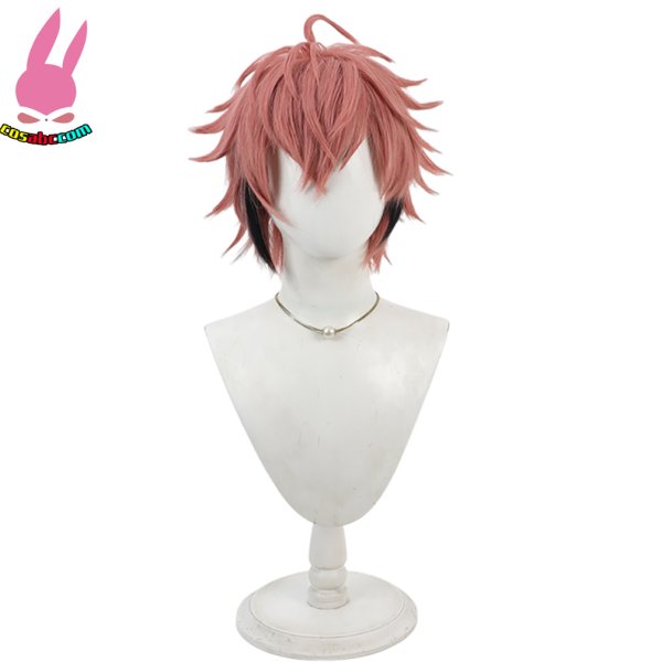 画像2: cosabc にじさんじ VTuber 赤城ウェン  風 コスプレウィッグ かつら コスチューム イベント 変装 仮装 パーティー ハロウィン (2)
