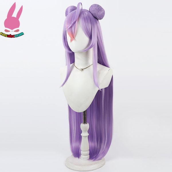 画像4: cosabc vtuber  にじさんじ 梢桃音 こずえもね  風 コスプレウィッグ かつら コスチューム イベント 変装 仮装 パーティー ハロウィン (4)