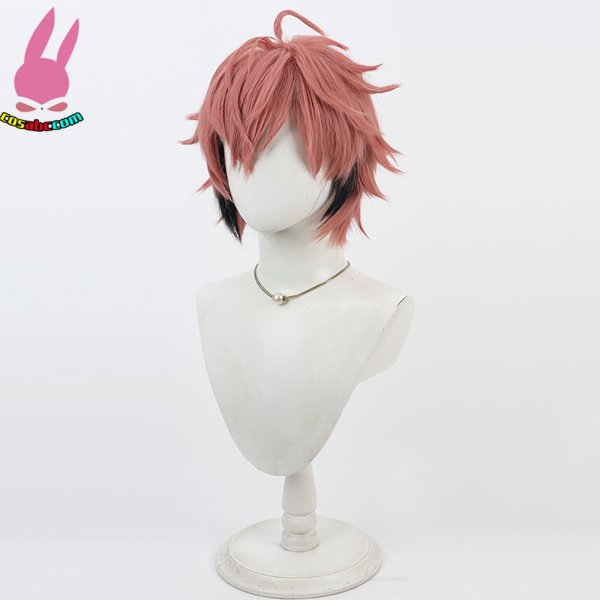 画像4: cosabc にじさんじ VTuber 赤城ウェン  風 コスプレウィッグ かつら コスチューム イベント 変装 仮装 パーティー ハロウィン (4)