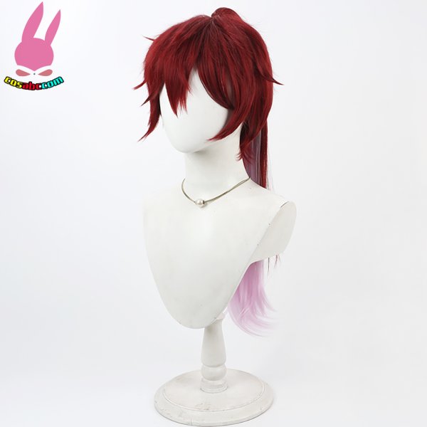 画像4: cosabc にじさんじ VTuber ローレン イロアス 風 コスプレウィッグ かつら コスチューム イベント 変装 仮装 パーティー ハロウィン (4)