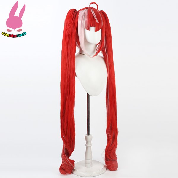 画像3: cosabc にじさんじ VTuber 綺沙良 Kisara 風 コスプレウィッグ かつら コスチューム イベント 変装 仮装 パーティー ハロウィン (3)