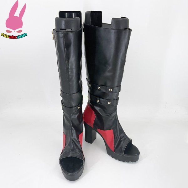 画像3: cosabc バーチャル VTuber Hololive　 星街すいせい　東洋風 風 コスプレ靴 コスチューム コスプレシューズ イベント ハロウィン (3)