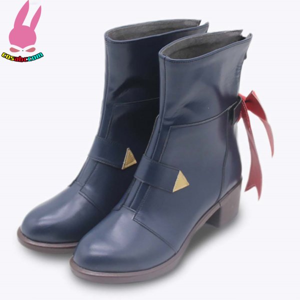 画像2: cosabc hololive 大神ミオ 風 コスプレ靴 コスチューム コスプレシューズ イベント ハロウィン (2)