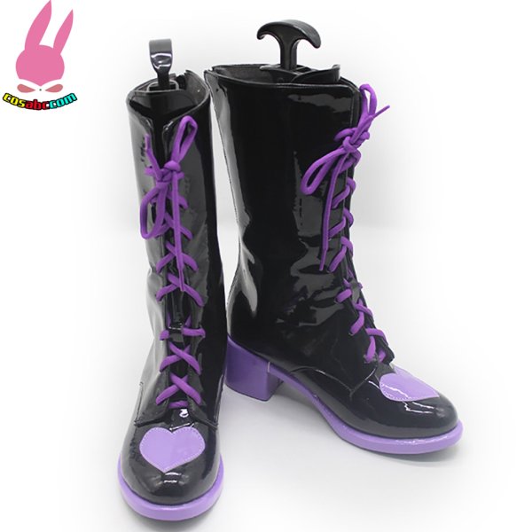 画像4: cosabc バーチャルYouTuber 純角ユニ 風 コスプレ靴 コスチューム コスプレシューズ イベント ハロウィン (4)