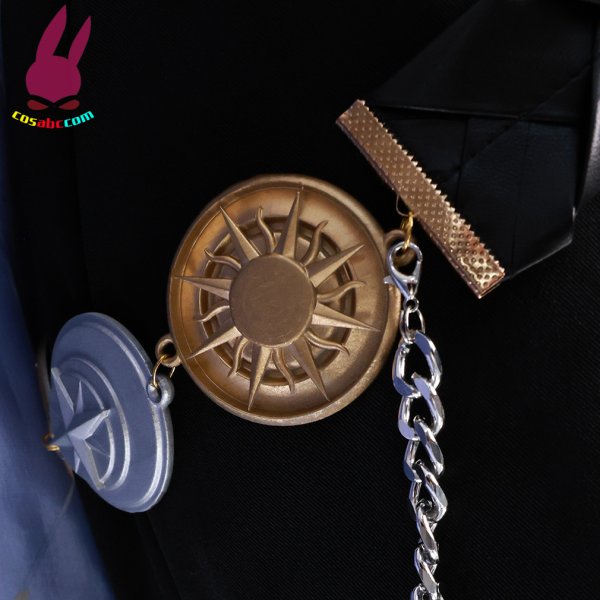 画像4: cosabc ゼンレスゾーンゼロ　ヒューゴ・ヴラド  風 コスプレ衣装 イベント 演出服 二次会 コスチューム パーティー ハロウィン (4)