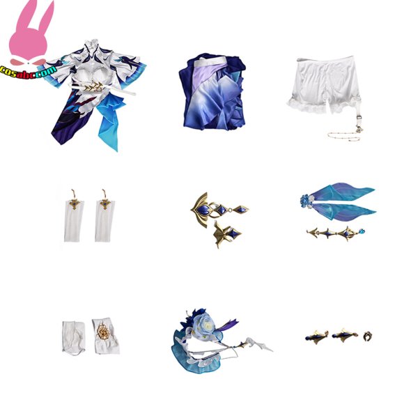 画像11: cosabc 鳴潮　めいちょう カンタレラ  風 コスプレ衣装 イベント 演出服 二次会 コスチューム パーティー ハロウィン (11)