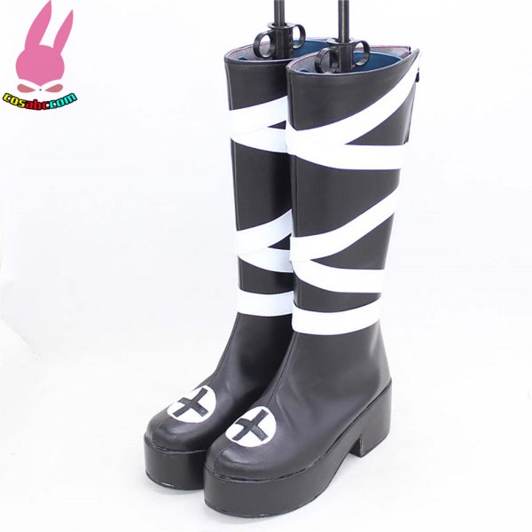 画像2: cosabc ハンター×ハンター クロロ ルシルフル 風 コスプレ靴 コスチューム コスプレシューズ イベント ハロウィン (2)