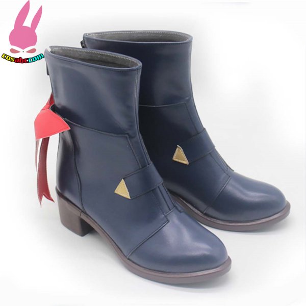 画像4: cosabc hololive 大神ミオ 風 コスプレ靴 コスチューム コスプレシューズ イベント ハロウィン (4)