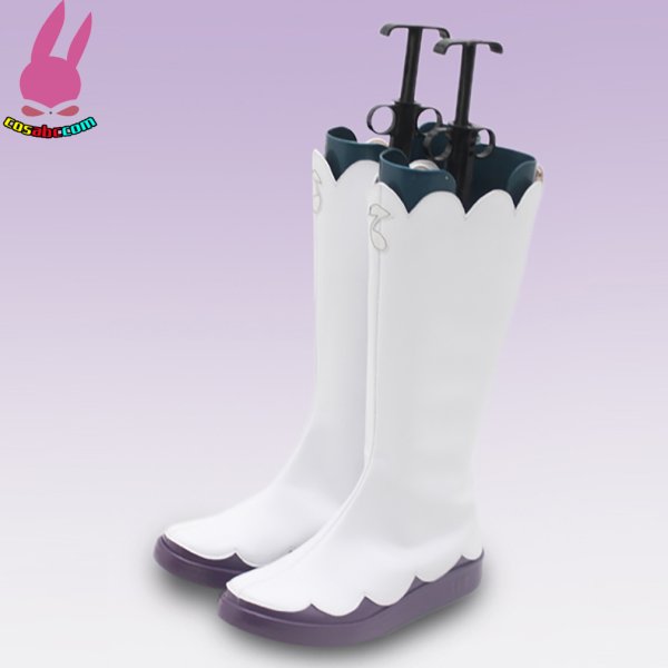 画像3: cosabc おジャ魔女どれみ 瀬川 おんぷ 風 コスプレ靴 コスチューム コスプレシューズ イベント ハロウィン (3)