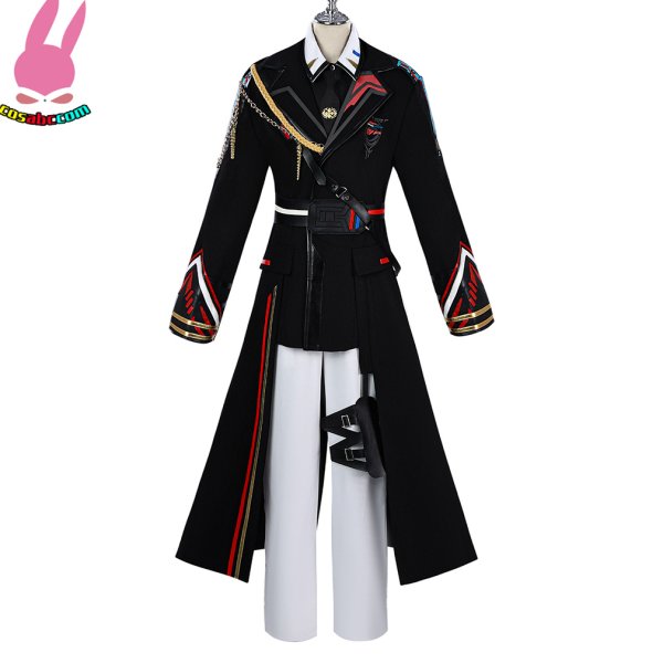 画像2: cosabc 恋と深空 マヒル 遠空執艦官  風 コスプレ衣装 イベント 演出服 二次会 コスチューム パーティー ハロウィン (2)