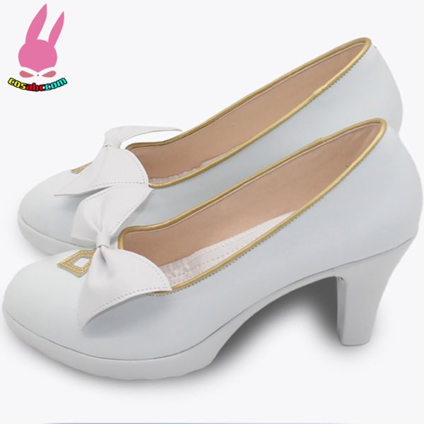 画像3: cosabc ブルーアーカイブ -Blue Archive-百合園セイア  風 コスプレ靴 コスチューム コスプレシューズ イベント ハロウィン (3)