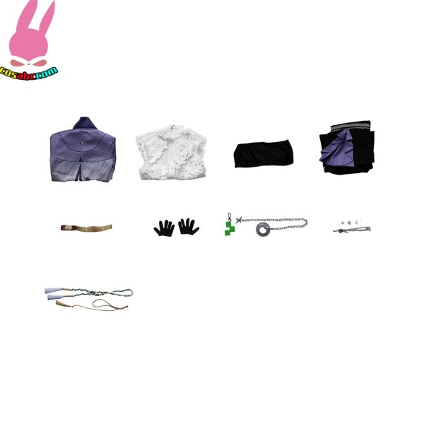 画像9: cosabc 鳴潮　めいちょう　ザンニー  風 コスプレ衣装 イベント 演出服 二次会 コスチューム パーティー ハロウィン (9)