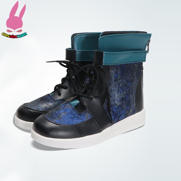 画像4: cosabc バーチャル YouTuber Vtuber 魁星 Kaisei 風 コスプレ靴 コスチューム コスプレシューズ イベント ハロウィン (4)