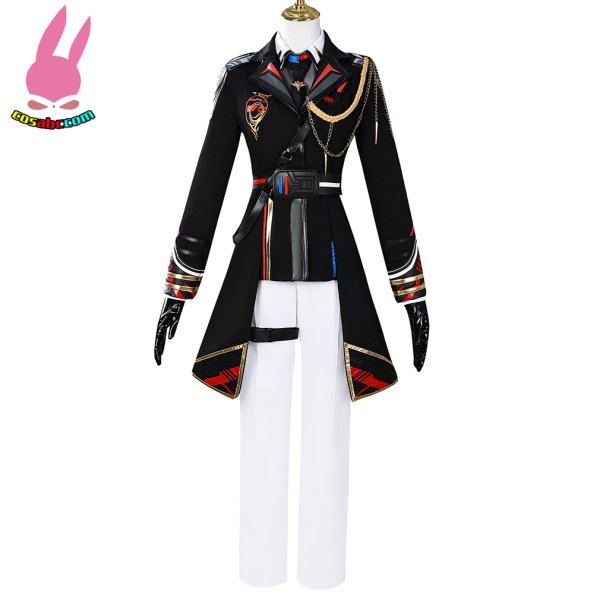 画像1: cosabc 恋と深空 女主人公　執艦官  風 コスプレ衣装 イベント 演出服 二次会 コスチューム パーティー ハロウィン (1)