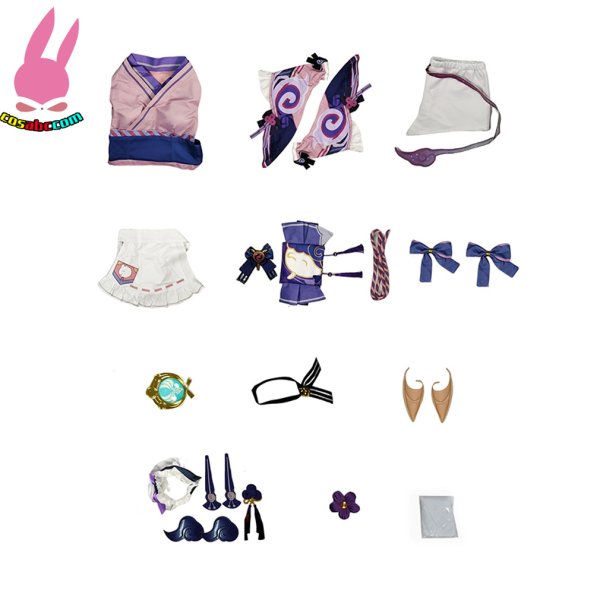 画像19: cosabc 原神 夢見月瑞希 ゆめみづきみずき 風 コスプレ衣装 イベント 演出服 二次会 コスチューム パーティー ハロウィン (19)