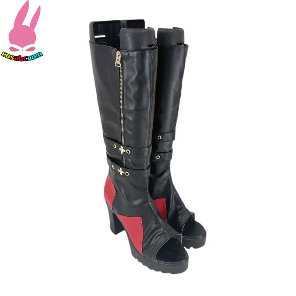 画像2: cosabc バーチャル VTuber Hololive　 星街すいせい　東洋風 風 コスプレ靴 コスチューム コスプレシューズ イベント ハロウィン (2)