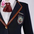 画像4: cosabc 恋と深空 女主人公　学園の制服  風 コスプレ衣装 イベント 演出服 二次会 コスチューム パーティー ハロウィン (4)