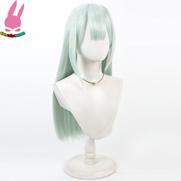 画像2: cosabc BanG Dream バンドリ 若葉睦 わかばむつみ  風 コスプレウィッグ かつら コスチューム イベント 変装 仮装 パーティー ハロウィン (2)