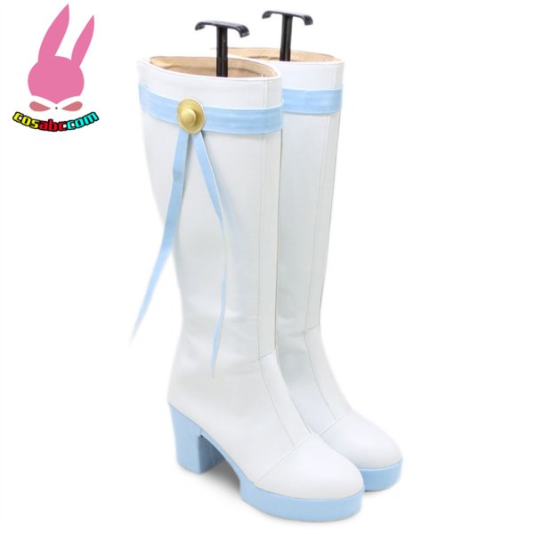 画像2: cosabc ウマ娘 プリティーダービー ライスシャワー ナリタトップロード サクラローレル 風 コスプレ靴 コスチューム コスプレシューズ イベント ハロウィン (2)