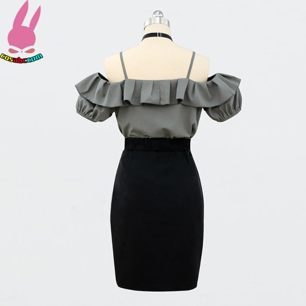 画像4: cosabc BanG Dream バンドリ 祐天寺にゃむ   風 コスプレ衣装 イベント 演出服 二次会 コスチューム パーティー ハロウィン (4)