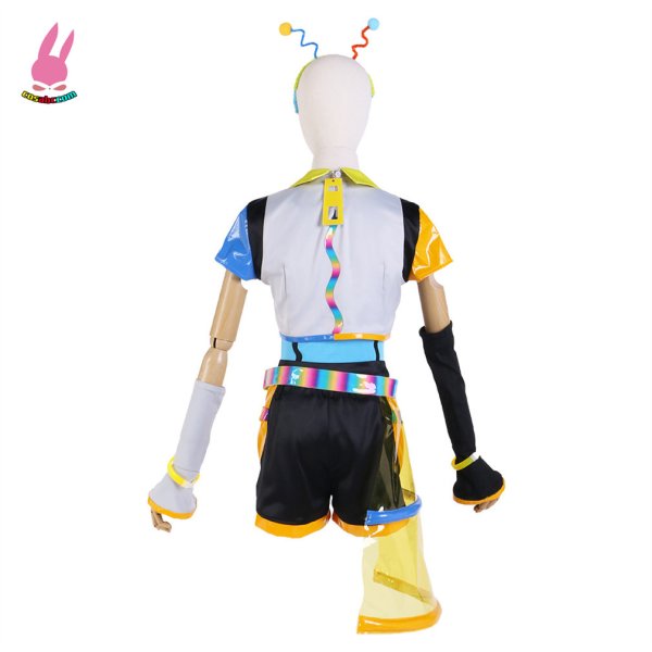 画像3: cosabc ラブライブ!LoveLive! Liella!Vitamin SUMMER 澁谷かのん しぶやかのん 風 コスプレ衣装 イベント 演出服 二次会 コスチューム パーティー ハロウィン (3)