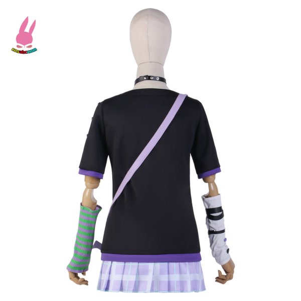 画像4: cosabc プロジェクトセカイ カラフルステージ!PJSK 25時 宵崎奏 よいさきかなで 風 コスプレ衣装 イベント 演出服 二次会 コスチューム パーティー ハロウィン (4)