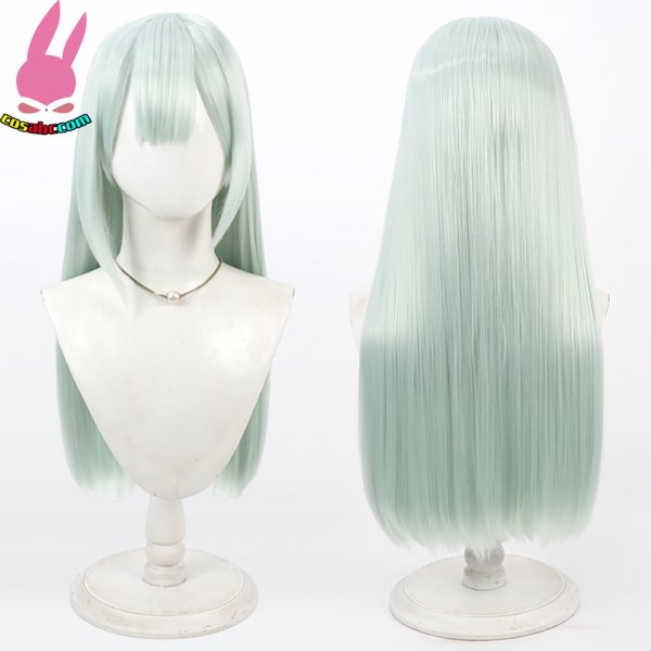 画像5: cosabc BanG Dream バンドリ 若葉睦 わかばむつみ  風 コスプレウィッグ かつら コスチューム イベント 変装 仮装 パーティー ハロウィン (5)