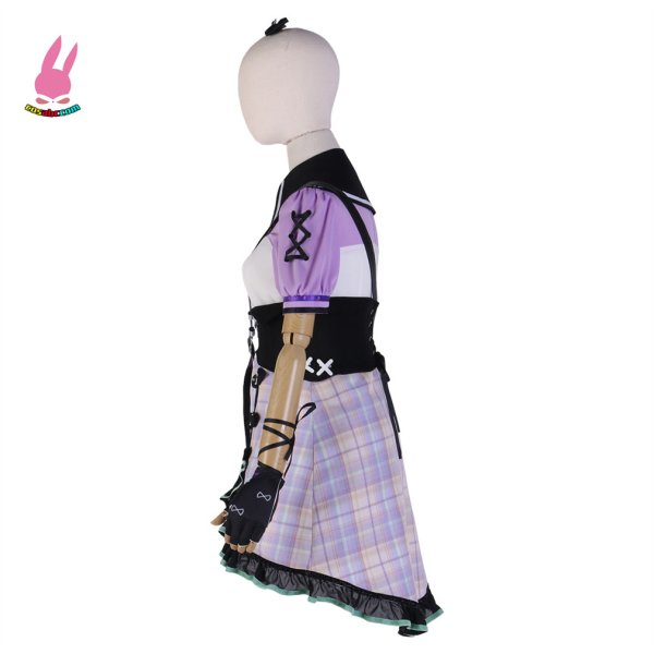 画像3: cosabc プロジェクトセカイ カラフルステージ! feat. 初音ミク 朝比奈まふゆ 風 コスプレ衣装 イベント 演出服 二次会 コスチューム パーティー ハロウィン (3)