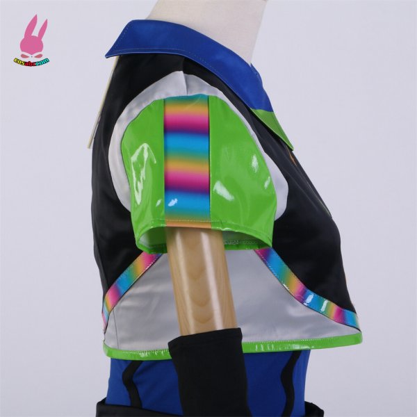 画像5: cosabc ラブライブ!LoveLive! Liella!Vitamin SUMMER 平安名すみれ へあんなすみれ 風 コスプレ衣装 イベント 演出服 二次会 コスチューム パーティー ハロウィン (5)