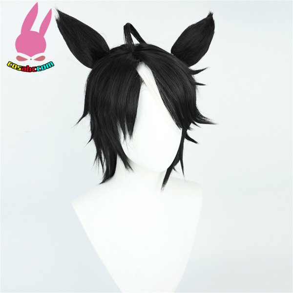 画像2: cosabc ウマ娘 プリティーダービー フジキセキ 風 コスプレウィッグ かつら コスチューム イベント 変装 仮装 パーティー ハロウィン (2)