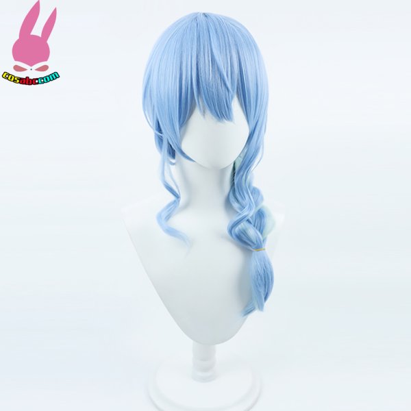 画像3: cosabc バーチャル VTuber Hololive  星街すいせい  風 コスプレウィッグ かつら コスチューム イベント 変装 仮装 パーティー ハロウィン (3)