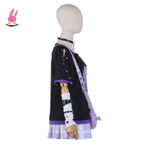 画像3: cosabc プロジェクトセカイ カラフルステージ!PJSK 25時 宵崎奏 よいさきかなで 風 コスプレ衣装 イベント 演出服 二次会 コスチューム パーティー ハロウィン (3)