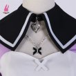 画像5: cosabc プロジェクトセカイ カラフルステージ！ feat. 初音ミク 朝比奈まふゆ 風 コスプレ衣装 イベント 演出服 二次会 コスチューム パーティー ハロウィン (5)