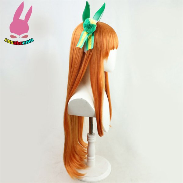画像3: cosabc ウマ娘 プリティーダービー サイレンススズカ 風 コスプレウィッグ かつら コスチューム イベント 変装 仮装 パーティー ハロウィン (3)