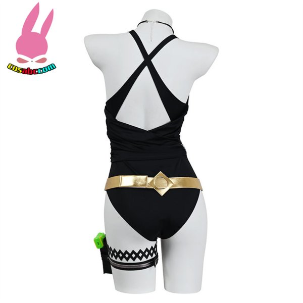 画像3: cosabc ウマ娘 プリティーダービー ゴールドシップ 水泳 風 コスプレ衣装 イベント 演出服 二次会 コスチューム パーティー ハロウィン (3)