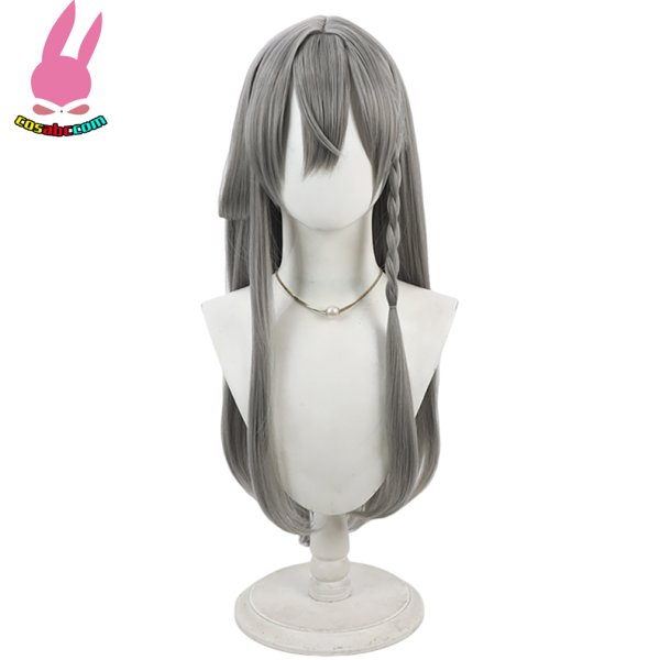 画像2: cosabc バーチャル VTuber 風 甲斐田晴  風 コスプレウィッグ かつら コスチューム イベント 変装 仮装 パーティー ハロウィン (2)