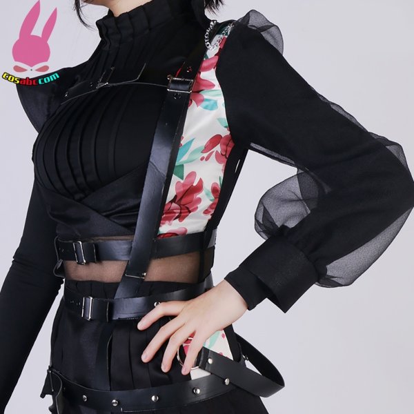 画像8: cosabc バーチャル VTuber Hololive　 星街すいせい 風 コスプレ衣装 イベント 演出服 二次会 コスチューム パーティー ハロウィン (8)