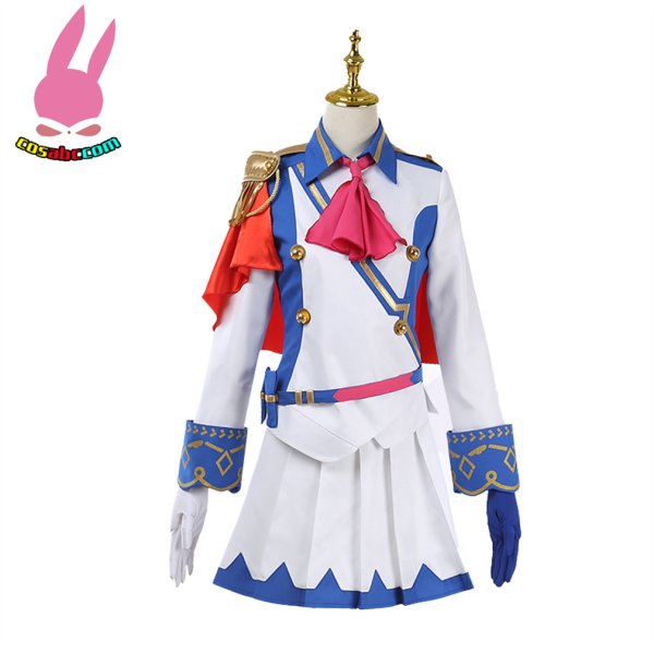 画像1: cosabc ウマ娘 ウマ娘 プリティーダービー トウカイテイオー 風 コスプレ衣装 イベント 演出服 二次会 コスチューム パーティー ハロウィン (1)