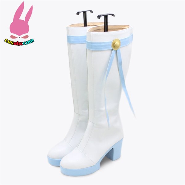 画像3: cosabc ウマ娘 プリティーダービー ライスシャワー ナリタトップロード サクラローレル 風 コスプレ靴 コスチューム コスプレシューズ イベント ハロウィン (3)