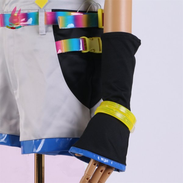 画像8: cosabc ラブライブ!LoveLive! Liella!Vitamin SUMMER 葉月恋 はづきれん 風 コスプレ衣装 イベント 演出服 二次会 コスチューム パーティー ハロウィン (8)